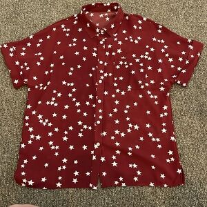 Star maroon women’s blouse
